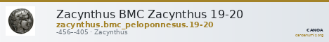 Zacynthus BMC Zacynthus 19-20 — CANOA
