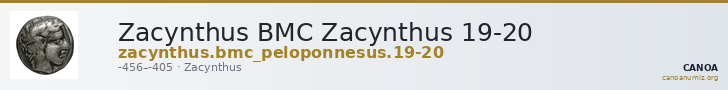 Zacynthus BMC Zacynthus 19-20 — CANOA