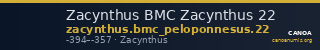 Zacynthus BMC Zacynthus 22 — CANOA