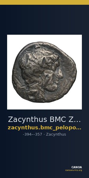 Zacynthus BMC Zacynthus 23-27 — CANOA