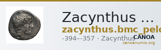 Zacynthus BMC Zacynthus 23-27 — CANOA