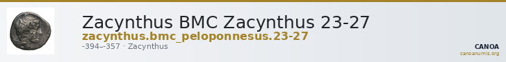 Zacynthus BMC Zacynthus 23-27 — CANOA