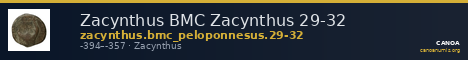 Zacynthus BMC Zacynthus 29-32 — CANOA