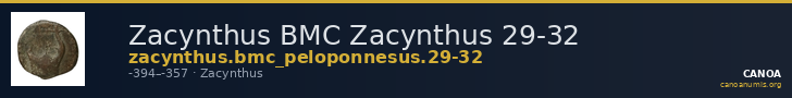 Zacynthus BMC Zacynthus 29-32 — CANOA
