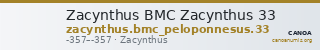 Zacynthus BMC Zacynthus 33 — CANOA