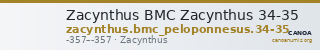 Zacynthus BMC Zacynthus 34-35 — CANOA