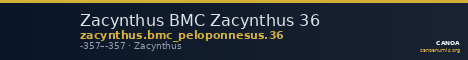 Zacynthus BMC Zacynthus 36 — CANOA
