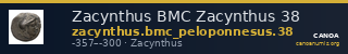 Zacynthus BMC Zacynthus 38 — CANOA