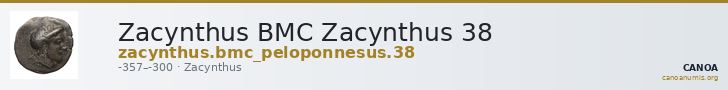 Zacynthus BMC Zacynthus 38 — CANOA
