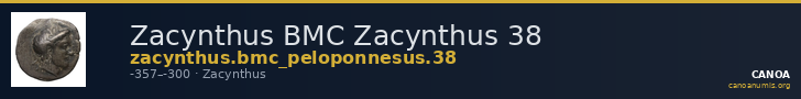 Zacynthus BMC Zacynthus 38 — CANOA