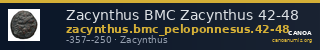 Zacynthus BMC Zacynthus 42-48 — CANOA