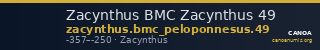Zacynthus BMC Zacynthus 49 — CANOA