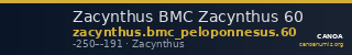 Zacynthus BMC Zacynthus 60 — CANOA