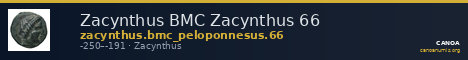 Zacynthus BMC Zacynthus 66 — CANOA