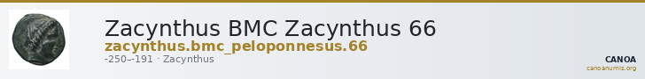 Zacynthus BMC Zacynthus 66 — CANOA