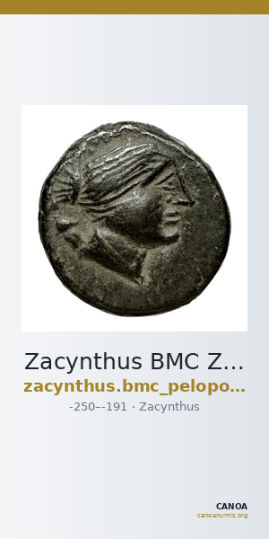 Zacynthus BMC Zacynthus 67-75 — CANOA