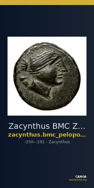 Zacynthus BMC Zacynthus 67-75 — CANOA
