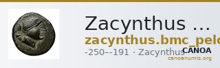 Zacynthus BMC Zacynthus 67-75 — CANOA