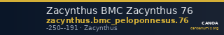 Zacynthus BMC Zacynthus 76 — CANOA