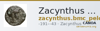 Zacynthus BMC Zacynthus 77-79 — CANOA