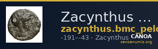 Zacynthus BMC Zacynthus 77-79 — CANOA