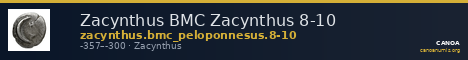 Zacynthus BMC Zacynthus 8-10 — CANOA