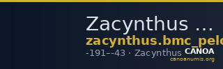 Zacynthus BMC Zacynthus 80-82 — CANOA