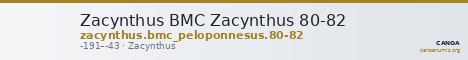 Zacynthus BMC Zacynthus 80-82 — CANOA