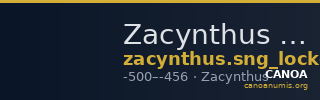 Zacynthus SNG Lockett 2475 — CANOA
