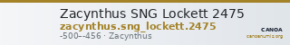 Zacynthus SNG Lockett 2475 — CANOA