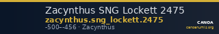 Zacynthus SNG Lockett 2475 — CANOA