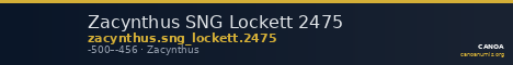 Zacynthus SNG Lockett 2475 — CANOA