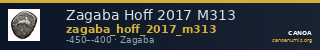 Zagaba Hoff 2017 M313 — CANOA