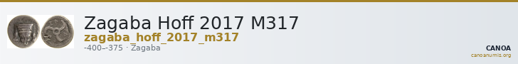 Zagaba Hoff 2017 M317 — CANOA
