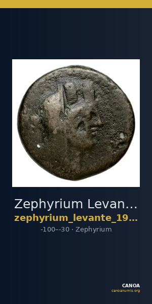 Zephyrium Levante 1988 38-46 — CANOA