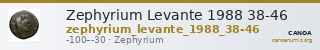 Zephyrium Levante 1988 38-46 — CANOA
