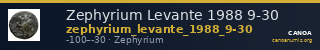 Zephyrium Levante 1988 9-30 — CANOA