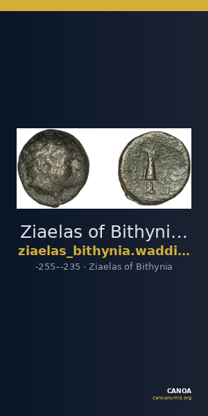 Ziaelas of Bithynia Bithynia Waddington 1908 8 — CANOA