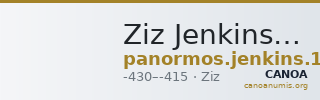 Ziz Jenkins 1971 Z1-Z2 — CANOA