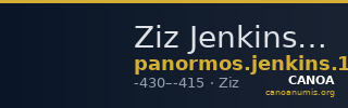 Ziz Jenkins 1971 Z1-Z2 — CANOA