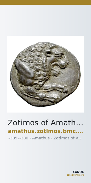 Zotimos of Amathus Amathus BMC Amathus 10-13 — CANOA