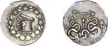 C. Fabius M.f., governor of Asia obv