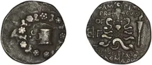T. Ampius, governor of Asia obv