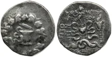 T. Ampius, governor of Asia obv