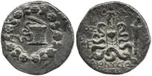 T. Ampius, governor of Asia obv