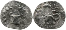 C. Fannius, governor of Asia obv