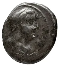 Obodas II of Nabataea obv
