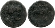 RRC 133/2a reverse