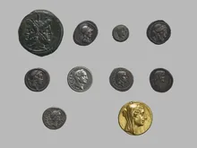 Птолемей III Эвергет rev