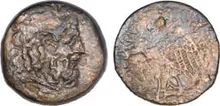 Птолемей III Эвергет rev